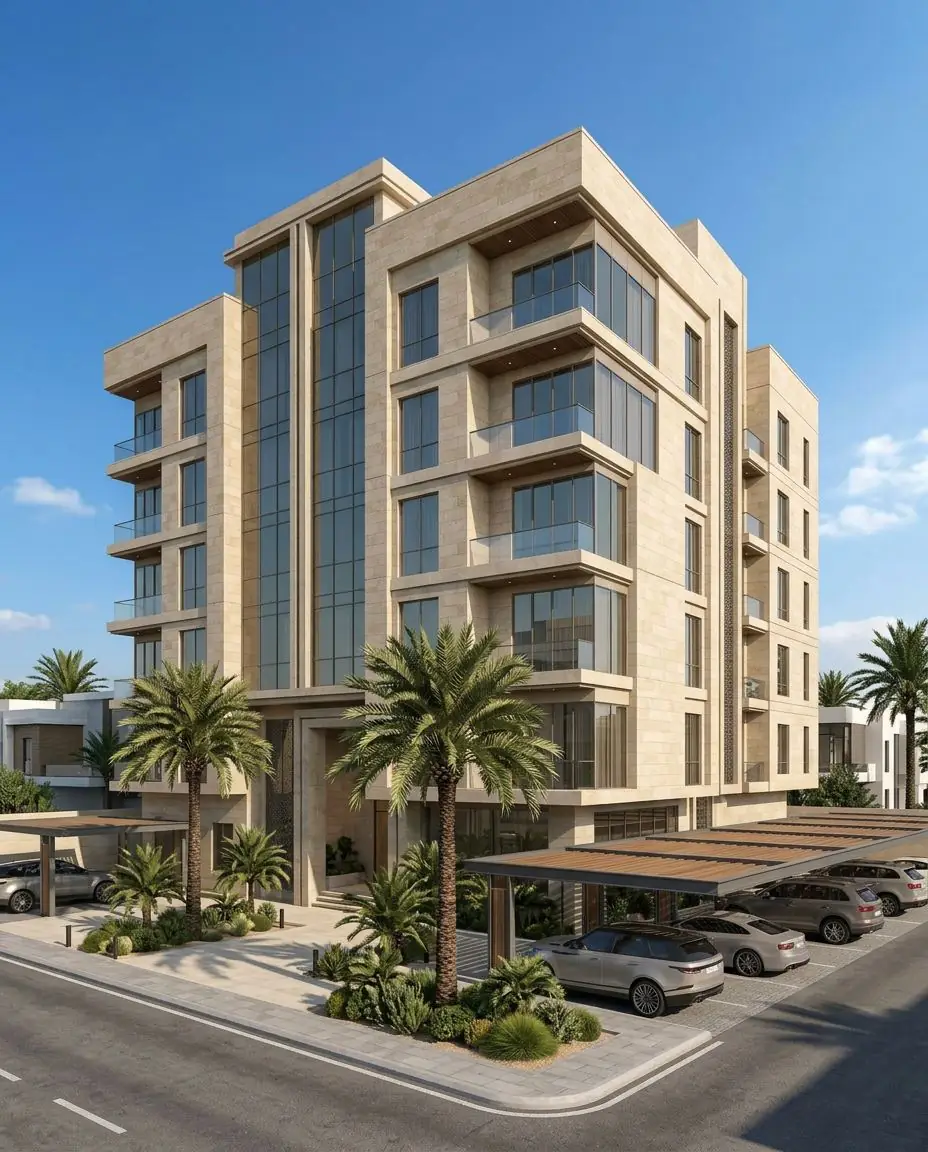 عمارة الواحة السكنية